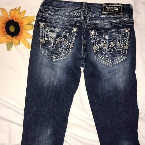 Miss Me Denim - Miss me embellished boot cut jeans